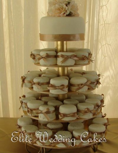 Cupcake Tower Wedding Cake