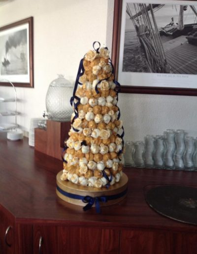 wedding cake tower